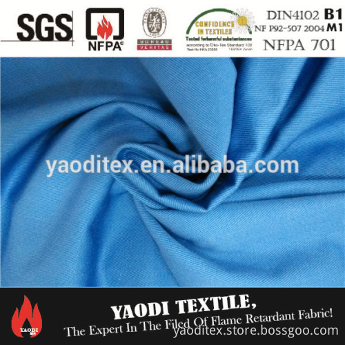 Flame resistant workwear fabric